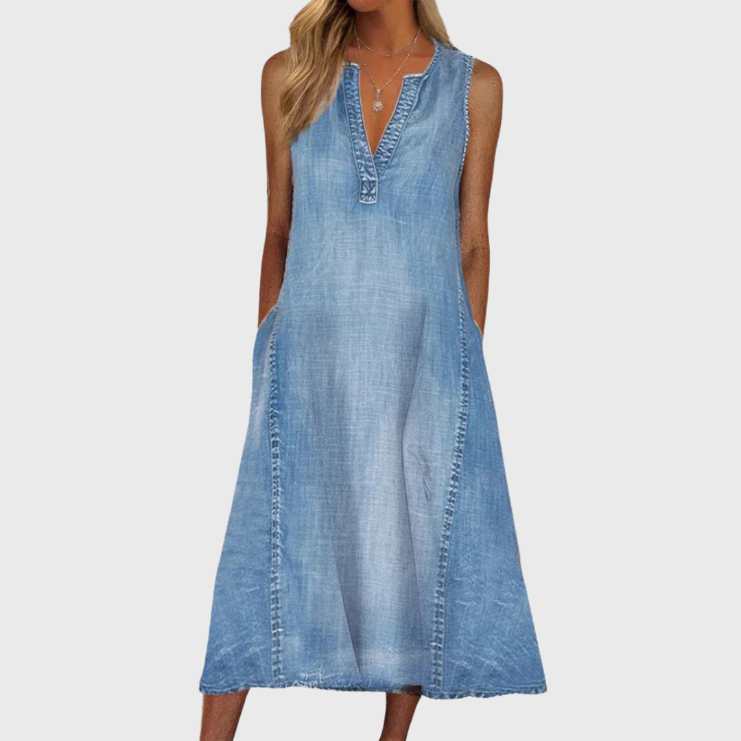 Sofia® | Denim komfort-Kleid