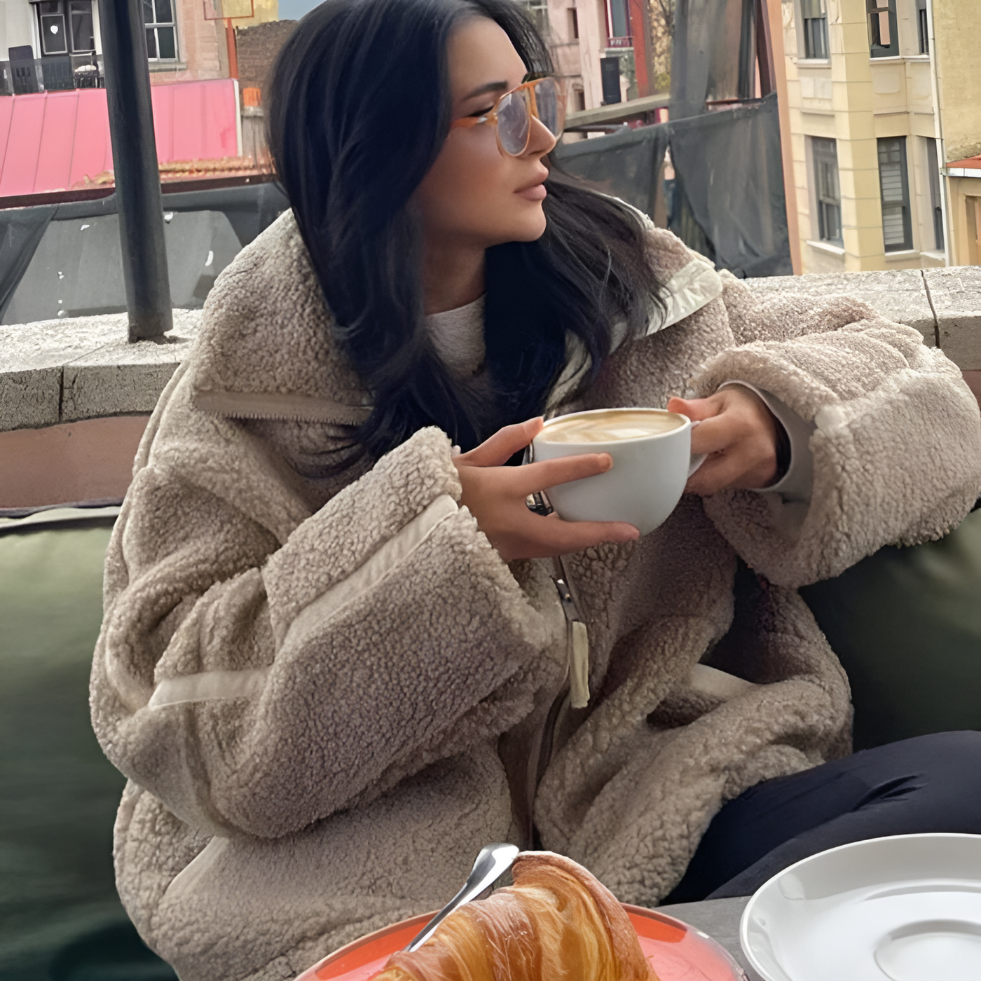 Camila - Teddy Fleecejacke