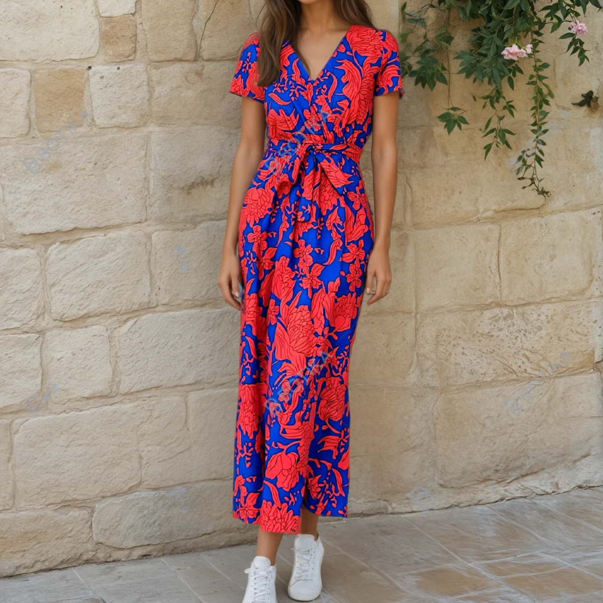 Florence | Leichte und Elegante Farbige Kleid