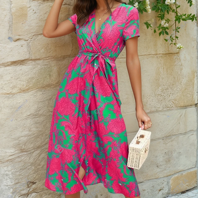 Florence | Leichte und Elegante Farbige Kleid