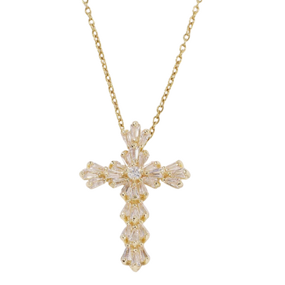 Collana Proverbi - oro / smeraldi bianchi