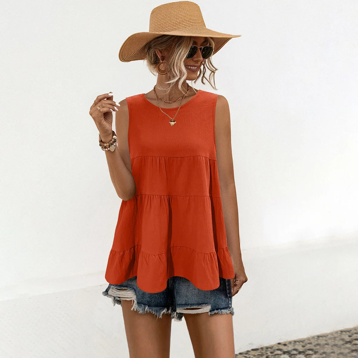 Jazmin - Armlose Oberteile