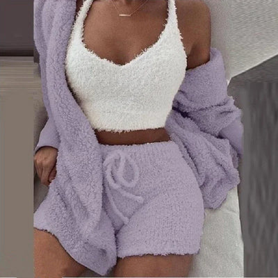Cecile - Wolle Pyjama für Frauen