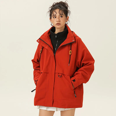 Jillian - Lange wasserdichte Wanderjacke