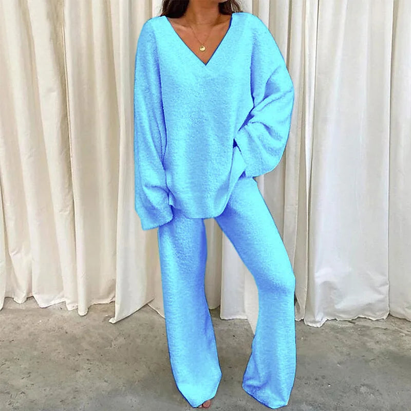 Emillie - Pyjama aus Wolle für Frauen