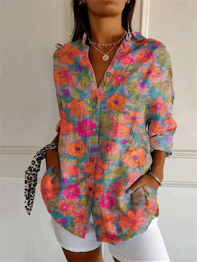 Rosanna - Bequemes Blusenshirt mit Blumen