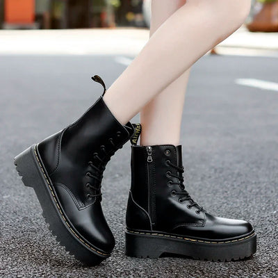 Sherry | Solide Stiefel aus echtem Leder