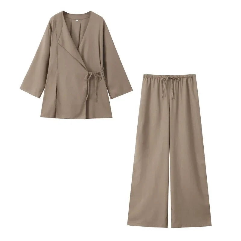 Vera - 2 Teiliges Leinenset