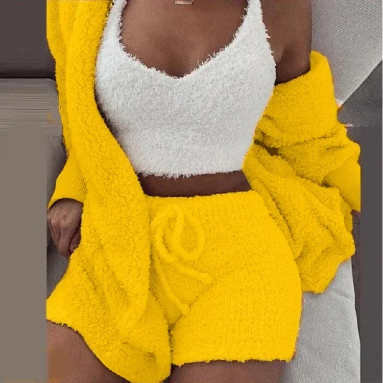 Cecile - Wolle Pyjama für Frauen