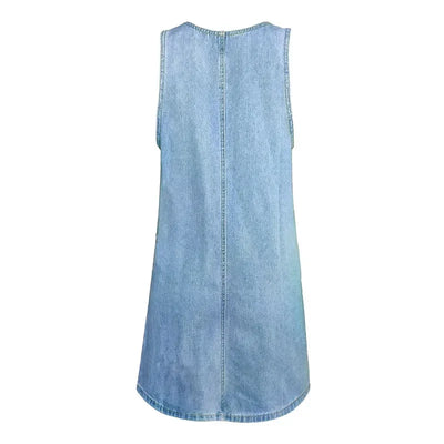 Sofia™ | Praktisches und leichtes Sommerkleid aus Denim