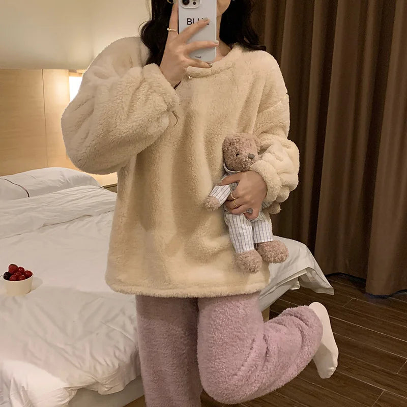 Jamilla - Wolle Pyjama für Frauen