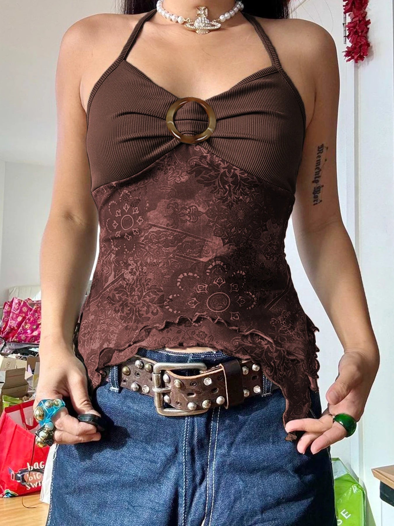 Valery - Rockmore Boho Vintage Print