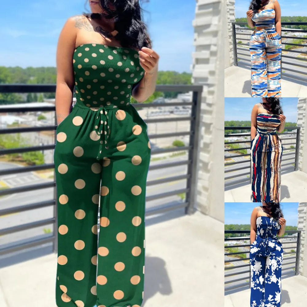 Emma - Bequemer Jumpsuit Off Schulter