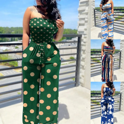 Emma - Bequemer Jumpsuit Off Schulter