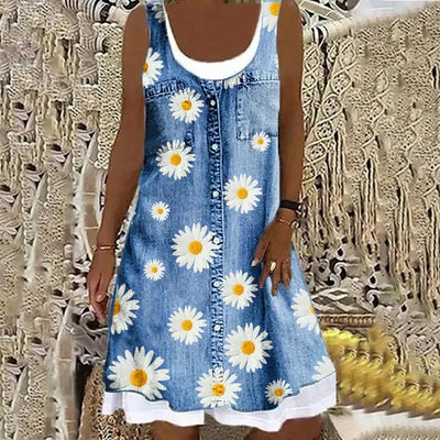 Sofia™ | Weiches und elegantes Jeanskleid