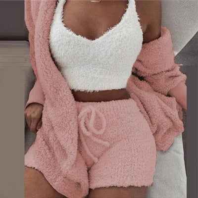 Cecile - Wolle Pyjama für Frauen