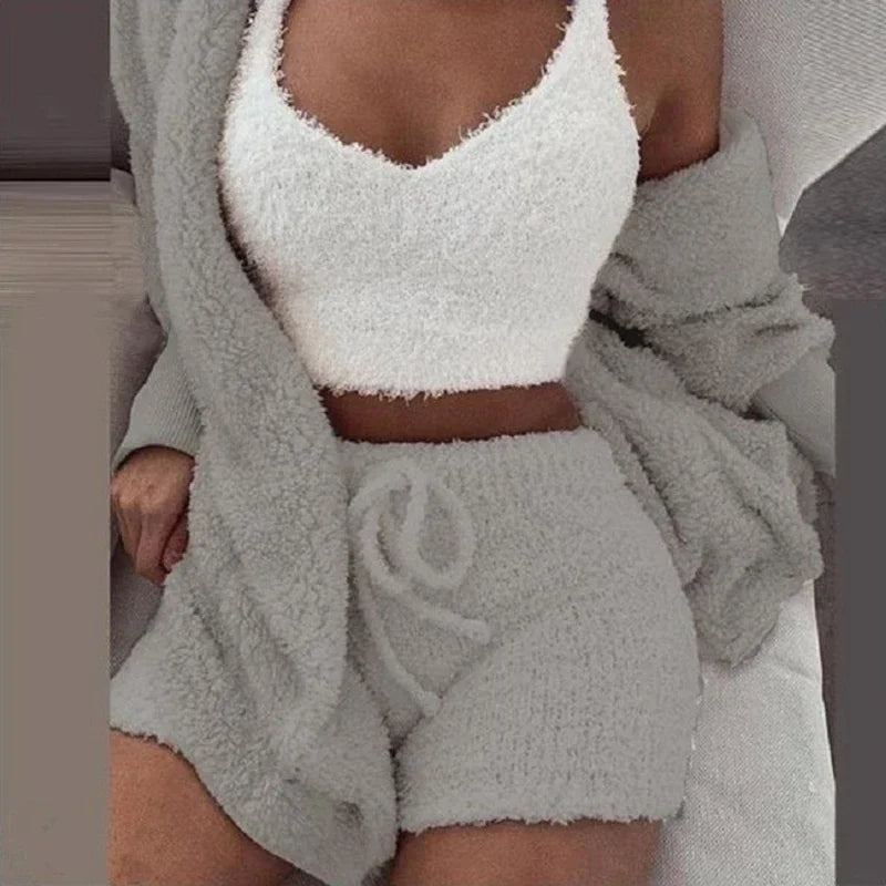 Cecile - Wolle Pyjama für Frauen