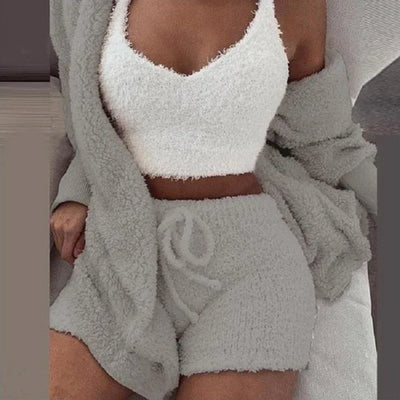 Cecile - Wolle Pyjama für Frauen
