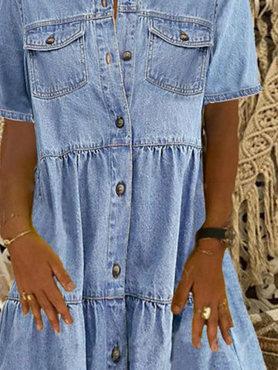 Sofia® | Boho Denimkleid