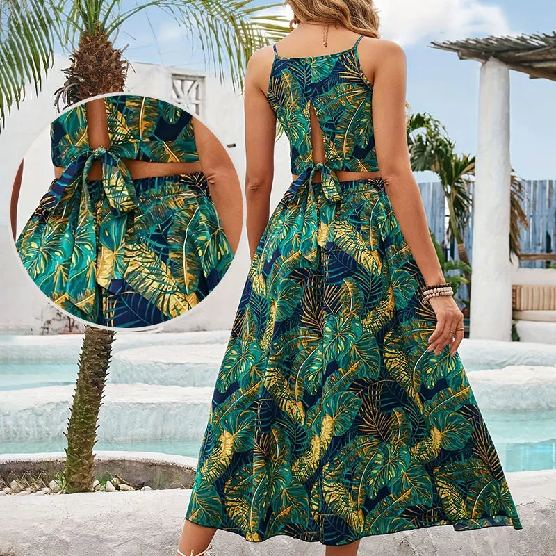 Pamida - Boho Chic zweiteilige Sommer-Highlight mit Print