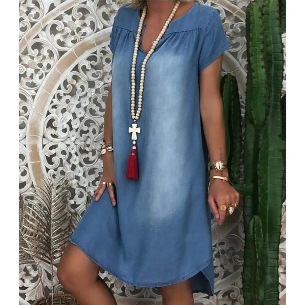 Sofia™ | Lässiges Sommerkleid aus Denim