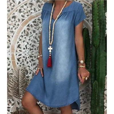 Sofia™ | Lässiges Sommerkleid aus Denim