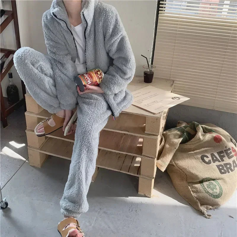 Ameli - Pyjama aus Wolle für Frauen