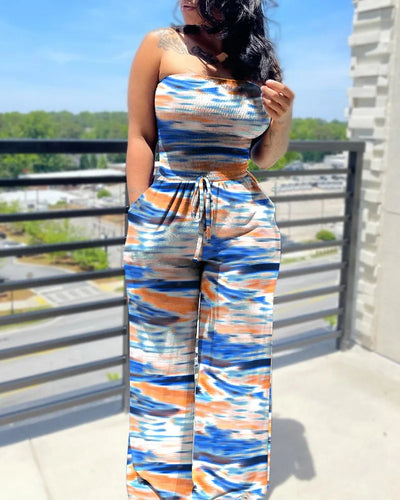 Emma - Bequemer Jumpsuit Off Schulter