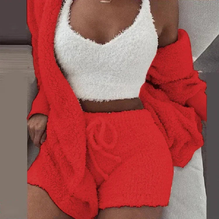 Cecile - Wolle Pyjama für Frauen