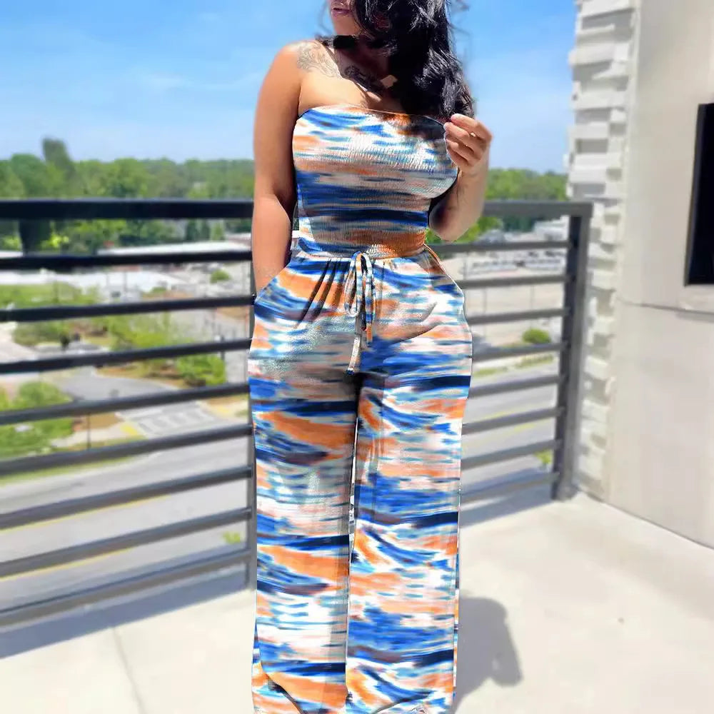 Emma - Bequemer Jumpsuit Off Schulter