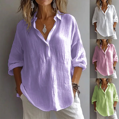 Maxime - Lange Freizeitbluse