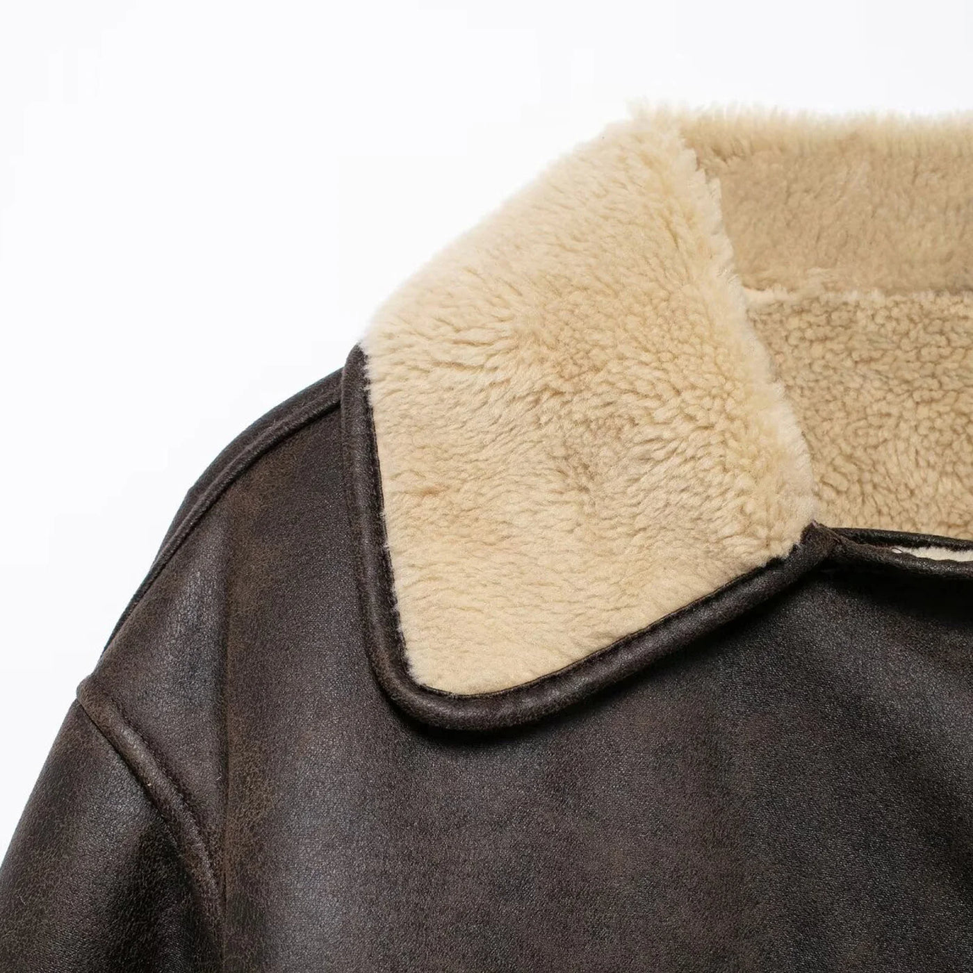Hirella - Lederjacke mit Taschen
