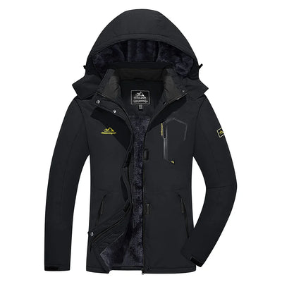 Helena - Lange wasserdichte Wanderjacke mit abnehmbare Kapuze - Unisex