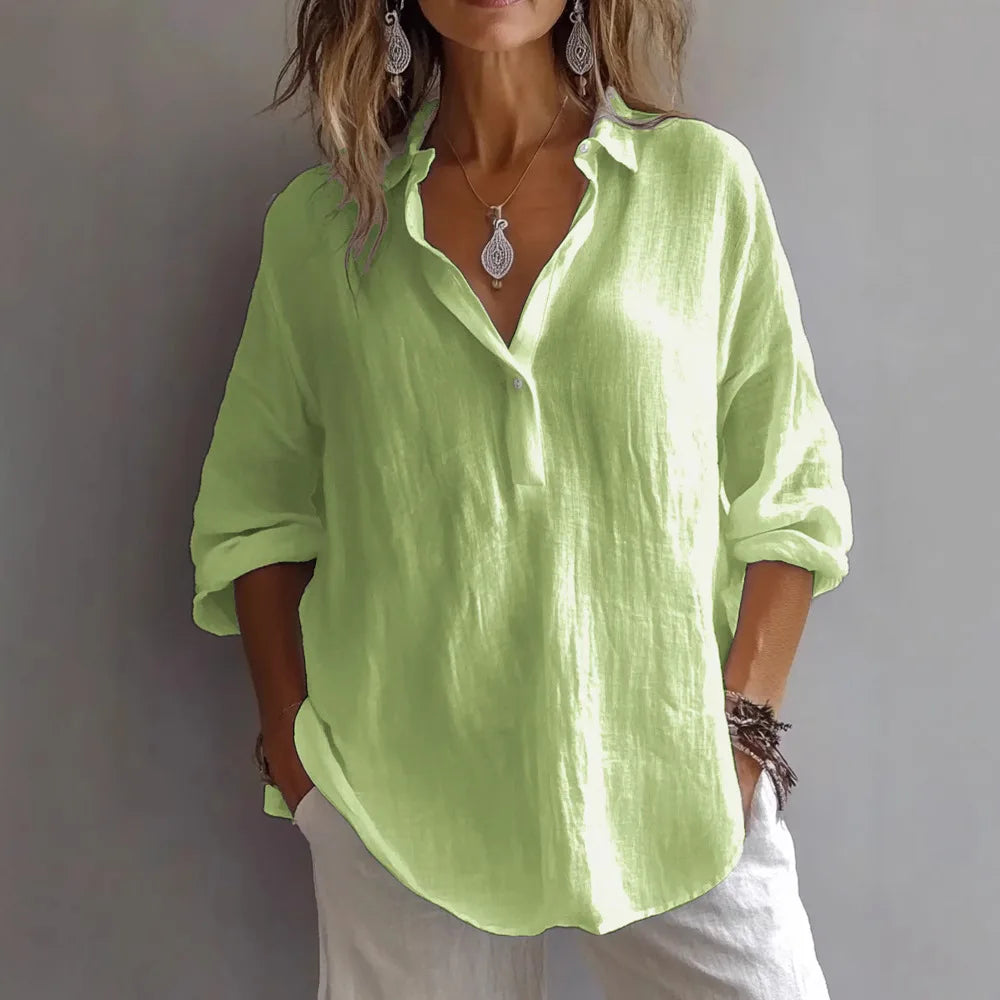 Maxime - Lange Freizeitbluse