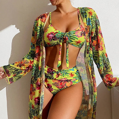 Meva | dreiteiliges Bikini-Set