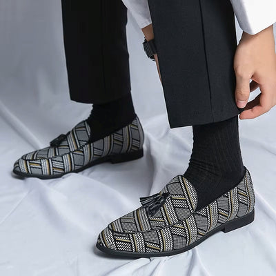 Ingo |  Halbschuhe aus Leder im Retro-Stil