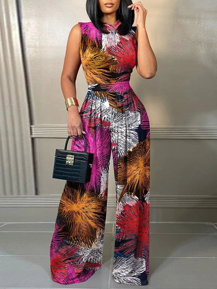 Vi - Bequemer Jumpsuit mit weitem Bein