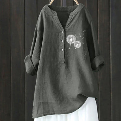 Xai - Vintage Blumen druck Blusen