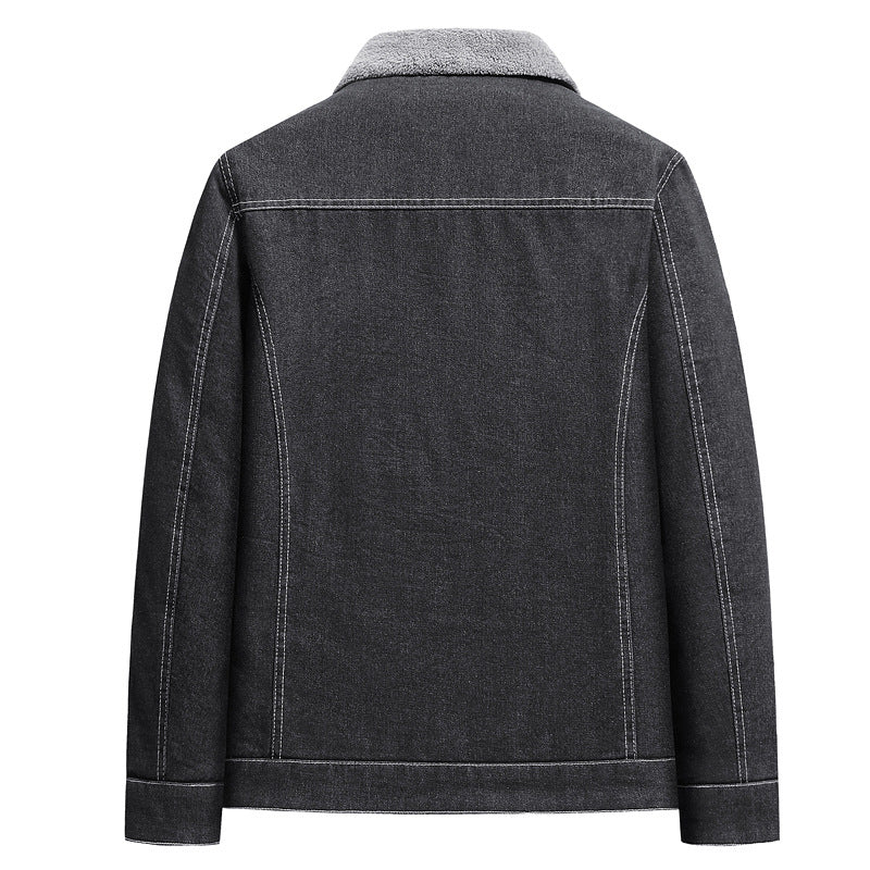 Edgar® - manteau d'hiver avec doublure en fourrure 
