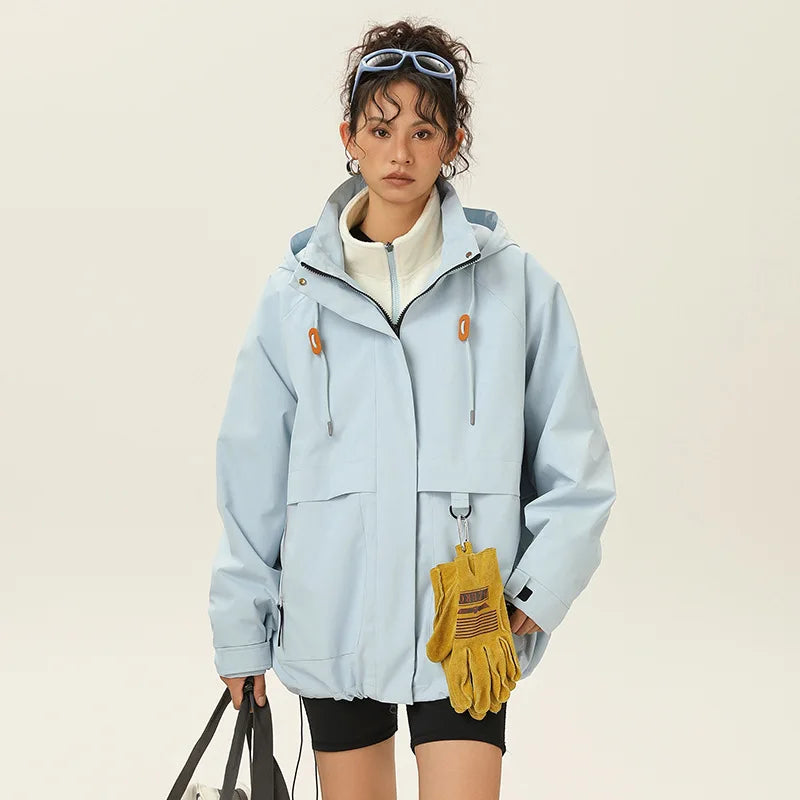 Jillian - Lange wasserdichte Wanderjacke