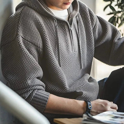 Floris® - Herrenpullover mit Reißverschluss