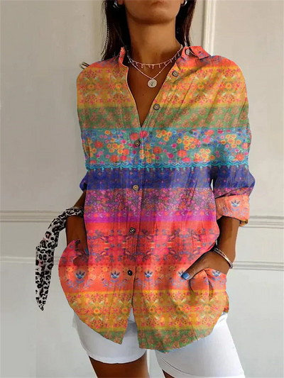 Rosanna - Bequemes Blusenshirt mit Blumen