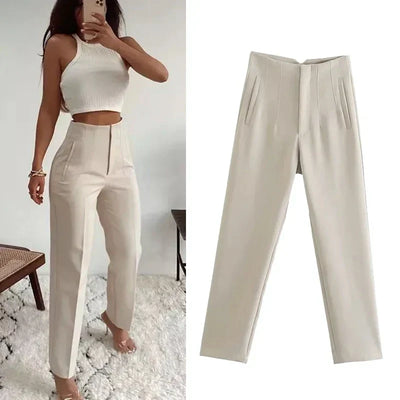 Alma | Hoch taillierte Hosen