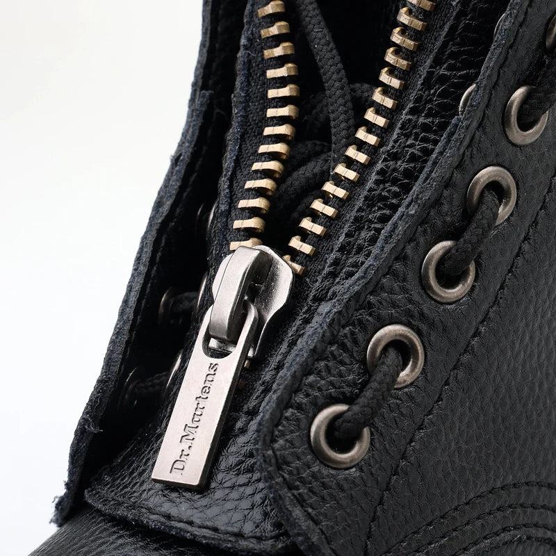 Ava - Komfortstiefel aus Leder mit Reißverschluss