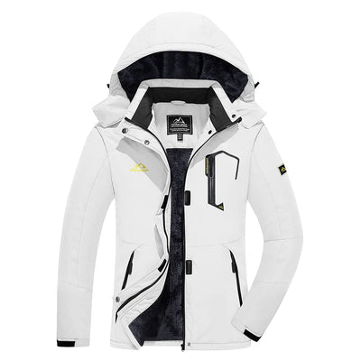 Helena - Lange wasserdichte Wanderjacke mit abnehmbare Kapuze - Unisex