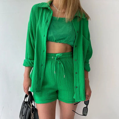 Lot de 2 'Serena' composé d'une blouse et d'un short
