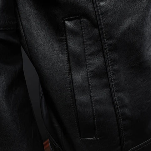 RAEVOR™ | Klassische Lederjacke im Rider-Look