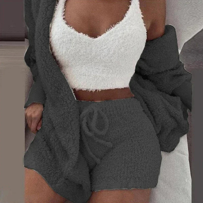 Cecile - Wolle Pyjama für Frauen