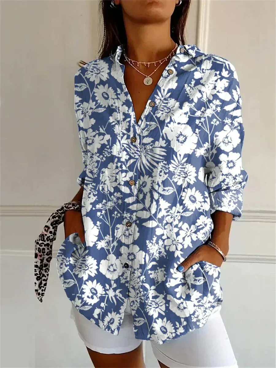 Rosanna - Bequemes Blusenshirt mit Blumen