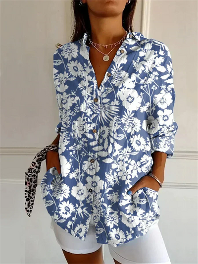 Rosanna - Bequemes Blusenshirt mit Blumen